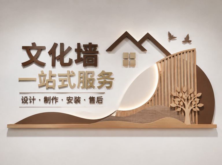 江城区企业形象墙与荣誉墙定制